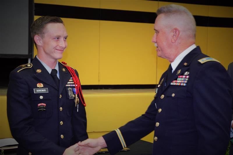 Doremus Received Medal for Heroism Doremus Received Medal for Heroism